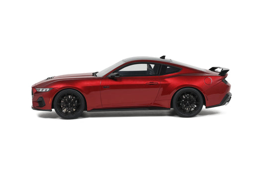 GT Spirit 2024 Ford Mustang GT 5.0 Coupe Red Metallic 1:18
