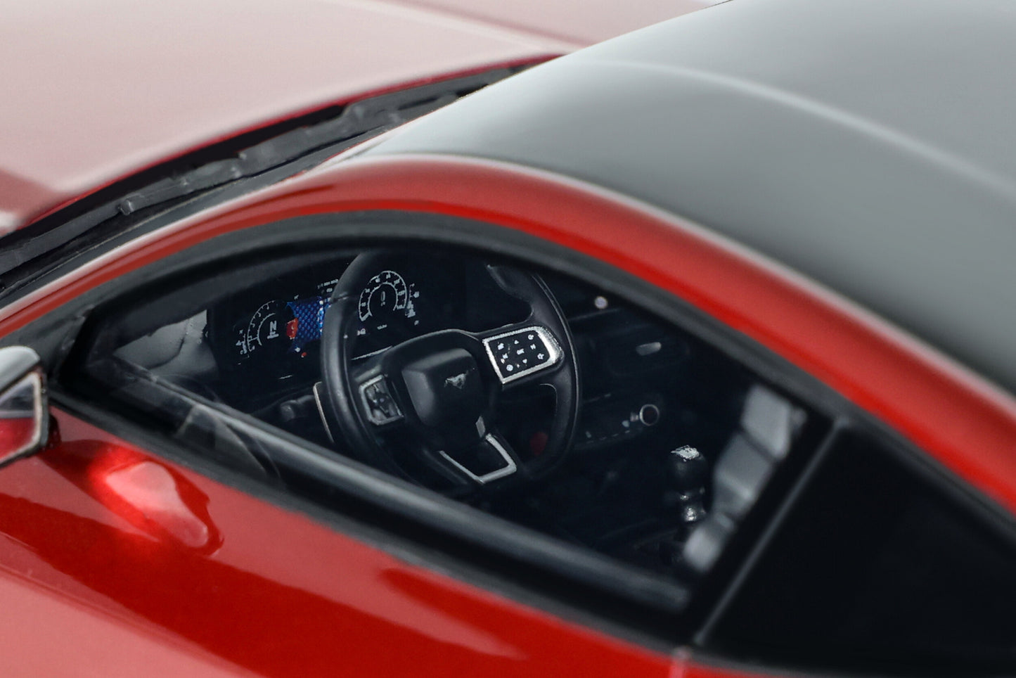 GT Spirit 2024 Ford Mustang GT 5.0 Coupe Red Metallic 1:18