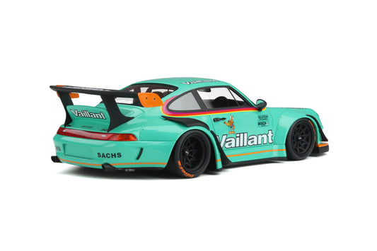 GT Spirit 2023 Porsche 911 993 RWB Bodykit Vaillant Green 1:18 Resin