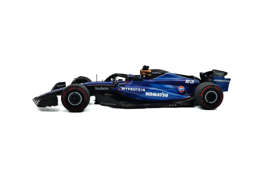 Solido Williams F1 Team FW46 Blue A. Albon Saudi Arabia GP 2024 1:18