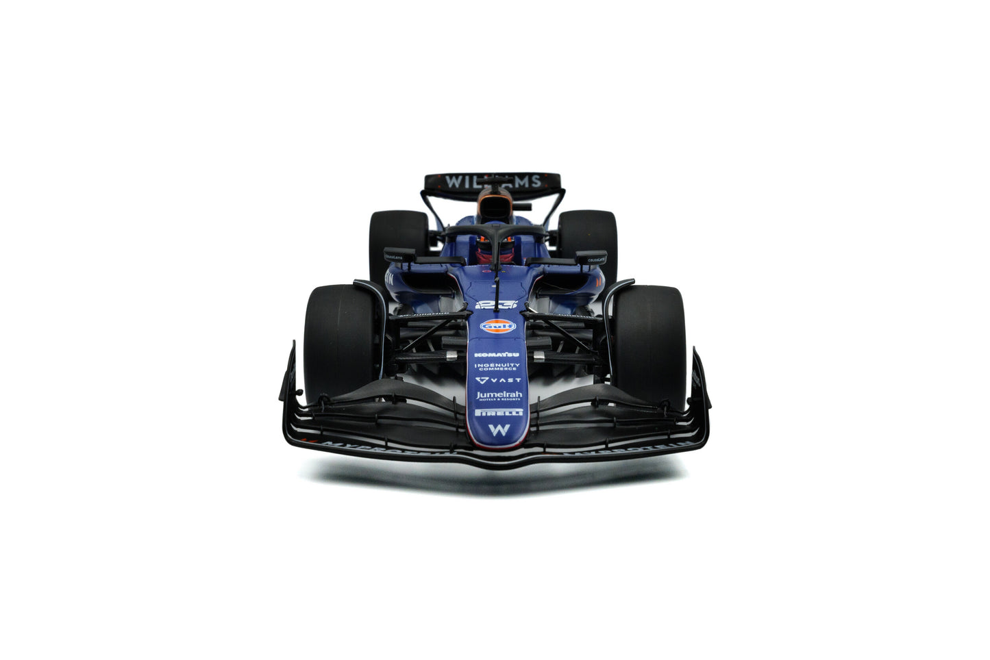 Solido Williams F1 Team FW46 Blue A. Albon Saudi Arabia GP 2024 1:18