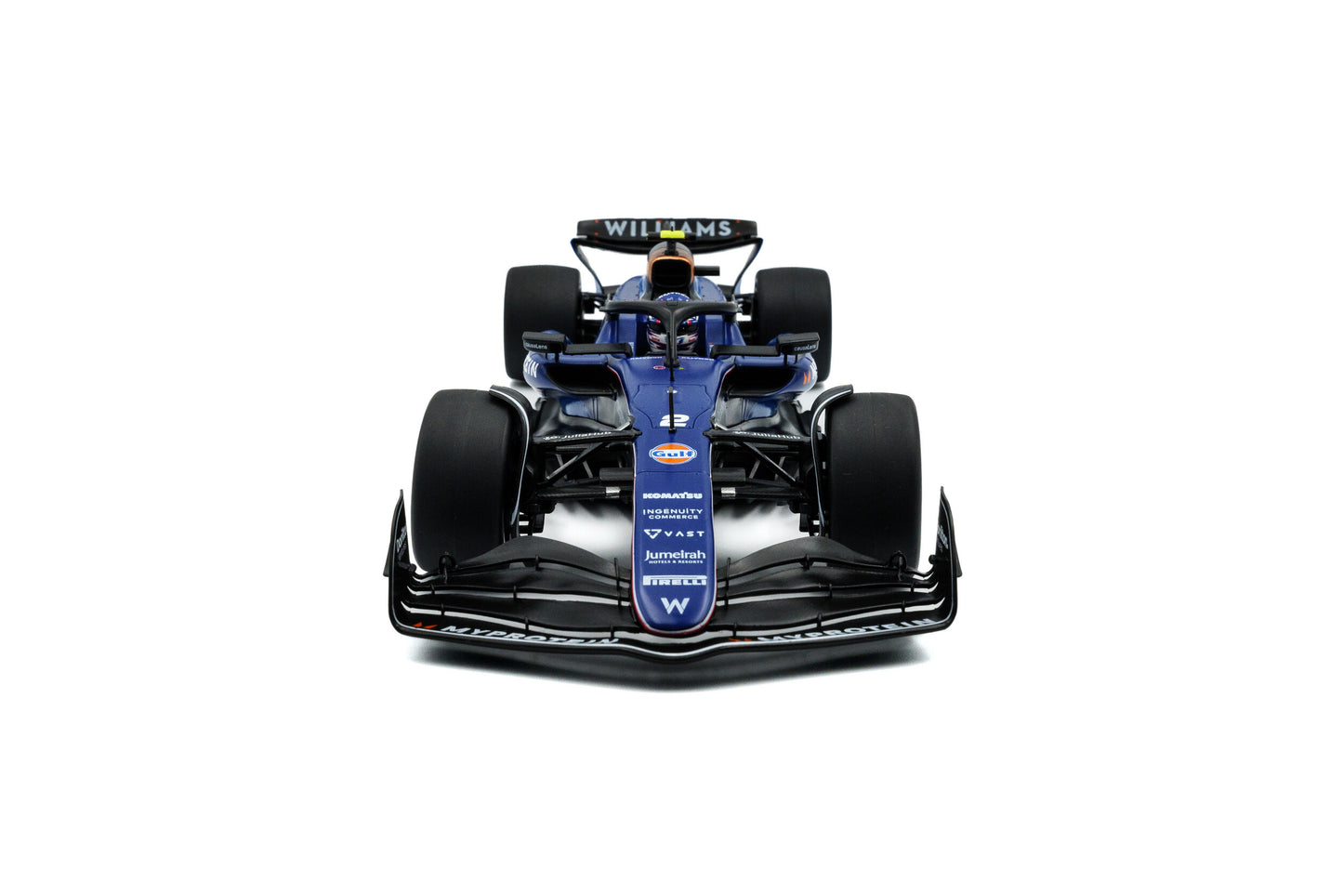Solido Williams F1 Team FW46 Blue L. Sargeant Saudi Arabia GP 2024 1:18