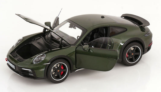 Norev 2023 Porsche 911 992 Dakar Oak Green Metallic 1:18