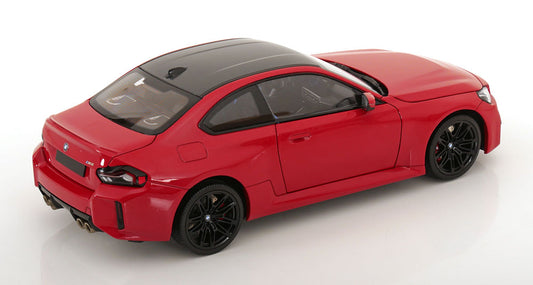 Minichamps 2023 BMW M2 (G87) Red Metallic 1:18