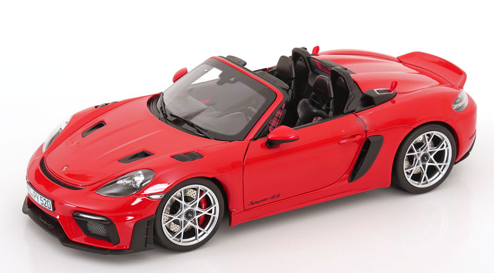 Norev 2023 Porsche 718 (982) Spyder RS Guards Red 1:18