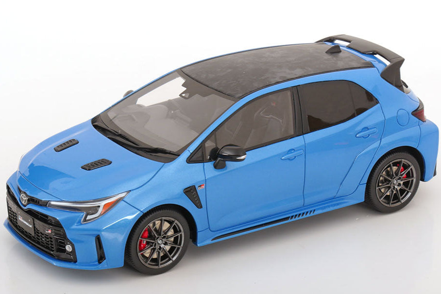 2023 Toyota Corolla GR Circuit Flame Blue 1/18 Scale Diecast Model