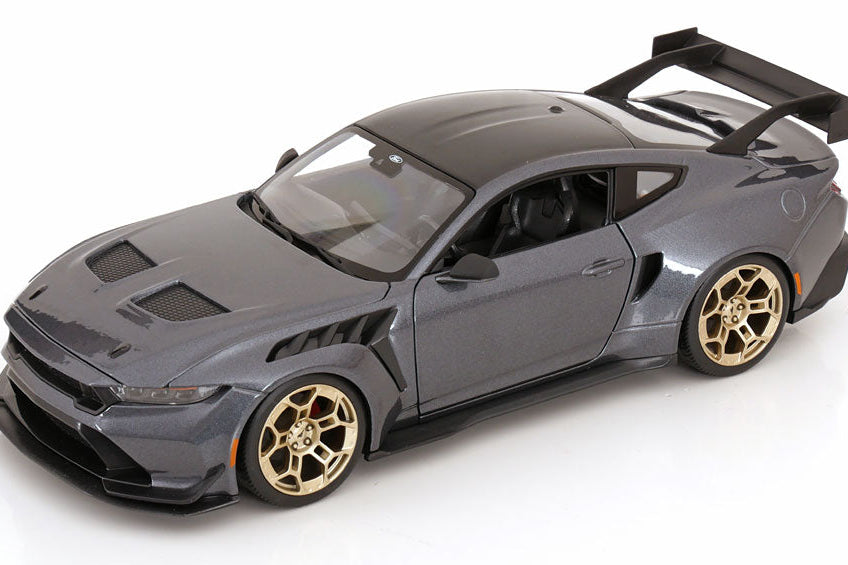Maisto 2024 Ford USA Mustang GTD 5.2L V8 Coupe Grey 1:18 – STM Diecast