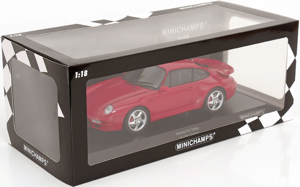 Minichamps 1995 Porsche 911 (993) Turbo Guards Red 1:18