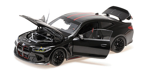 Minichamps 2022 BMW M4 CSL Coupe (G82) Black 1:18