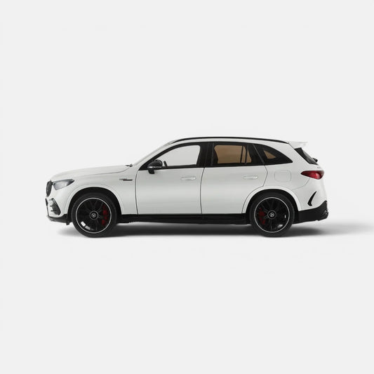 NZG 2021 Mercedes Benz GLC 63 AMG (X253) Opalith White 1:18