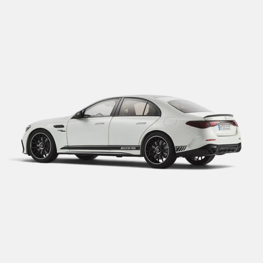 NZG Mercedes Benz E53 Hybrid AMG 4Matic Sedan (W214) Edition One White 1:18