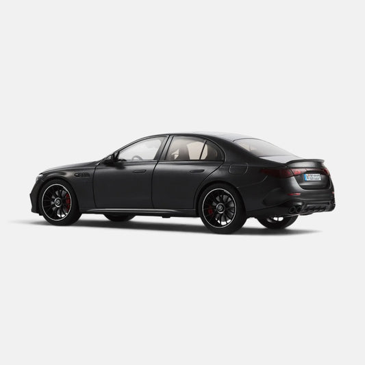 NZG Mercedes Benz E53 Hybrid AMG 4Matic Sedan (W214) Graphite Grey 1:18