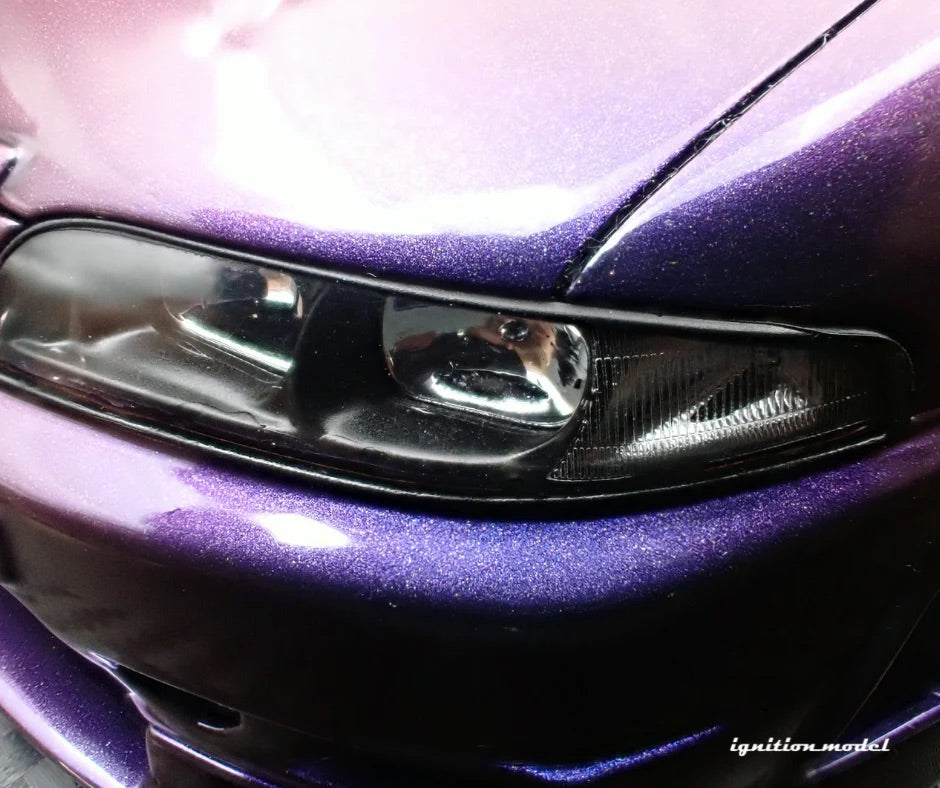 Ignition-Model Nissan Skyline GT-R 400r R33 (BCNR33) RHD Midnight Purple 1:18