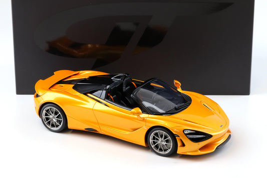 GT Spirit 2024 Mclaren 750S Spyder Papaya Spark Orange 1:18