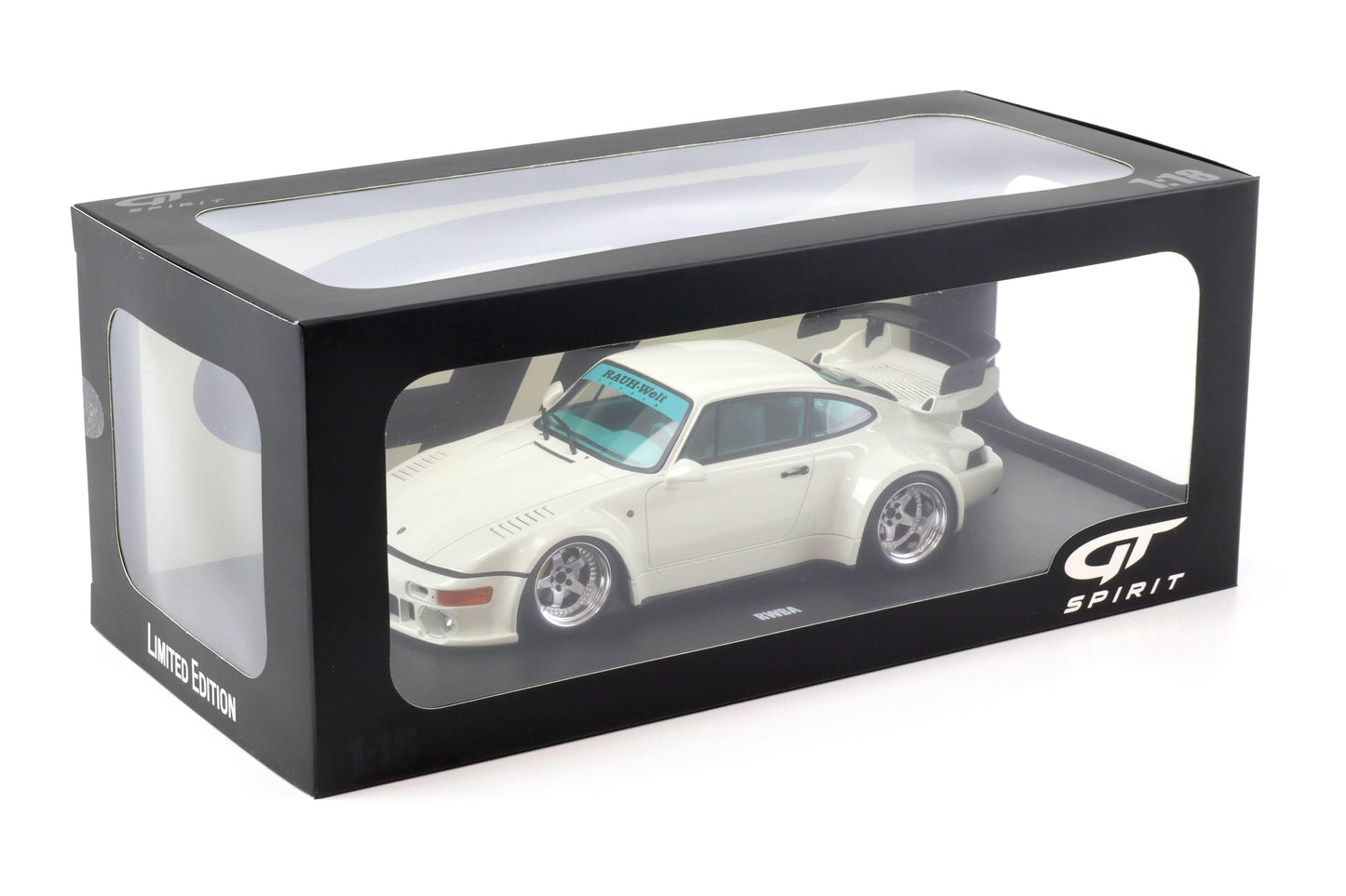 GT Spirit 2023 Porsche 911 964 Slantnose RWB RWBA Grand Prix White 1:18