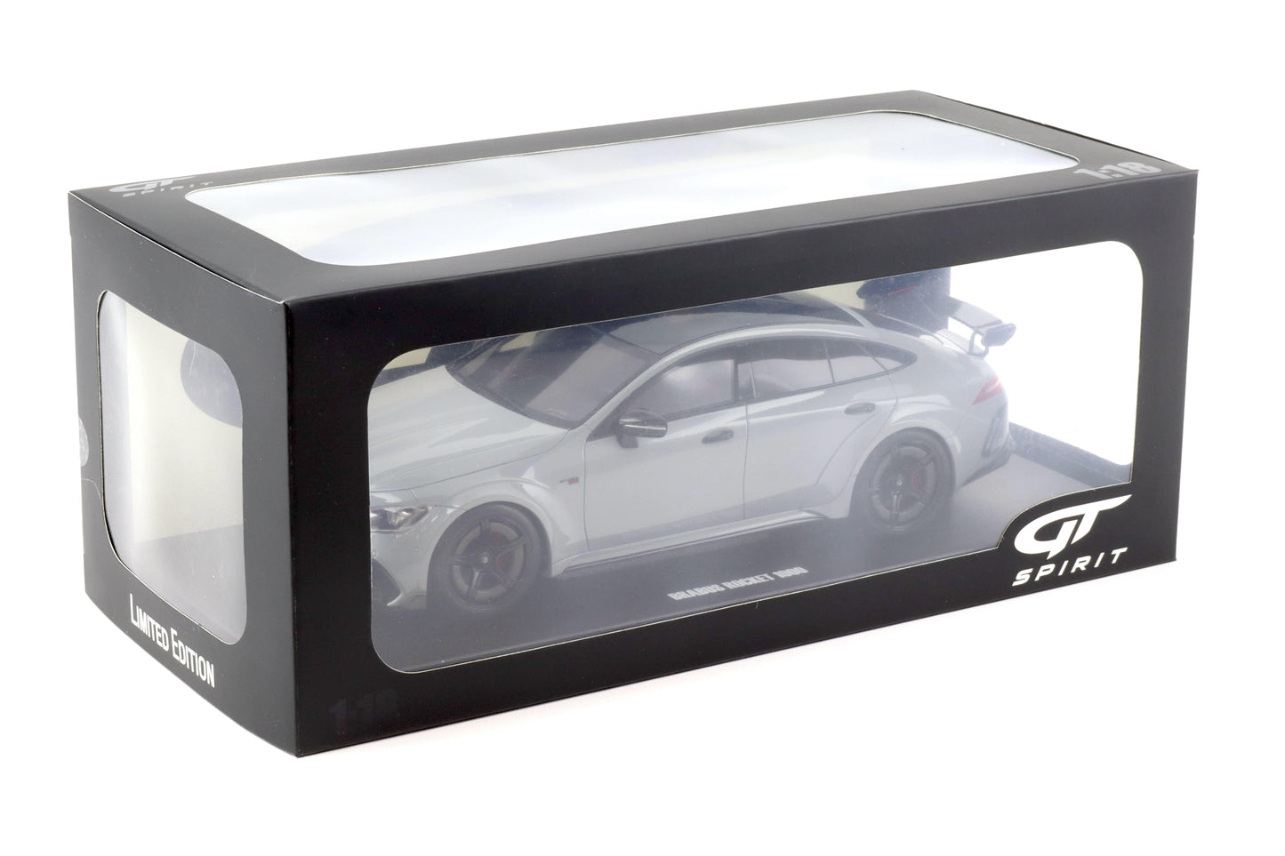 GT Spirit 2024 Brabus Mercedes Benz AMG GT63 C192 Rocket 1000 Nardo Grey 1:18