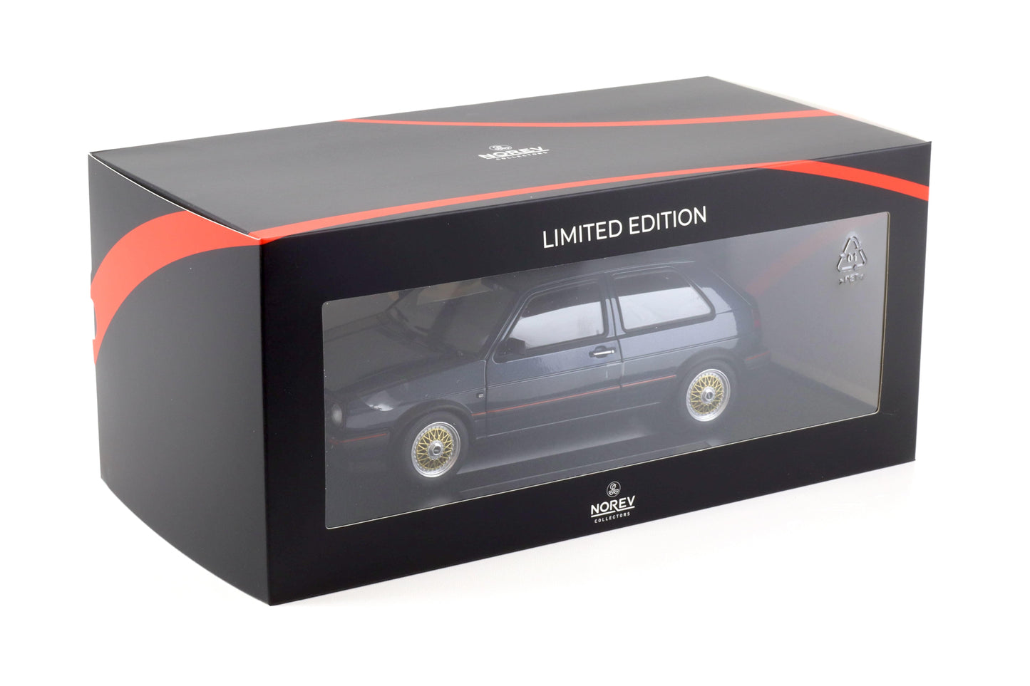 Norev 1988 Volkswagen Golf MK II GTI Helios Blue Metallic 1:18