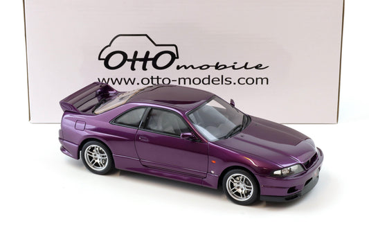 Otto 1995 Nissan Skyline GT-R R33 (BNR33) V-Spec Midnight Purple 1:18