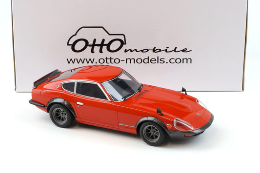 Otto 1972 Nissan Fairlady 240 ZG Coupe Grand Prix Red 1:18