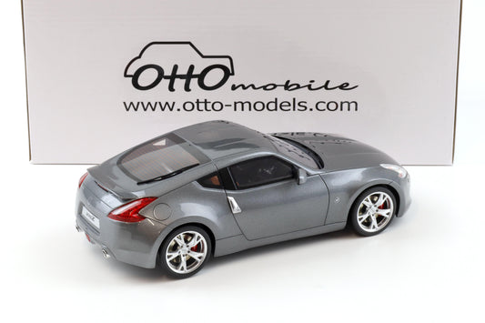 Otto 2009 Nissan 370 Z Gun Grey KAD 1:18
