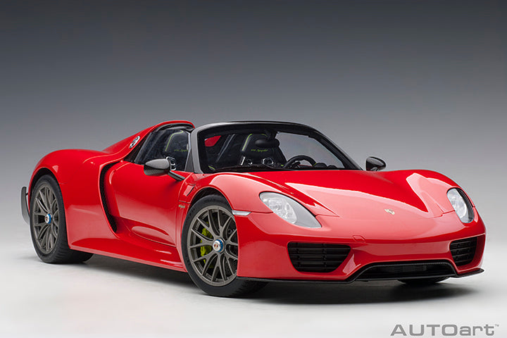 AUTOart Porsche 918 Spyder Weissach Package Guards Red 1:12