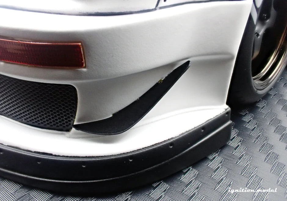 Ignition-Model Porsche 911 RWB 930 Matte White w/ Work S1 Wheels 1:18