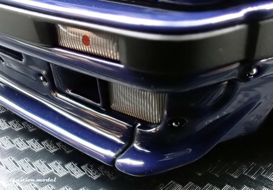 Ignition-Model BMW M3 Pandem 30 (E30) Silver and Blue 1:18