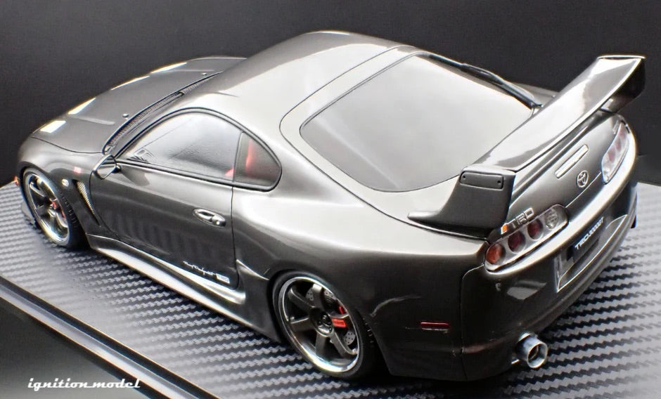 Ignition-Model Toyota Supra Mk4 (A80) TRD 3000GT Gun Metallic 1:18