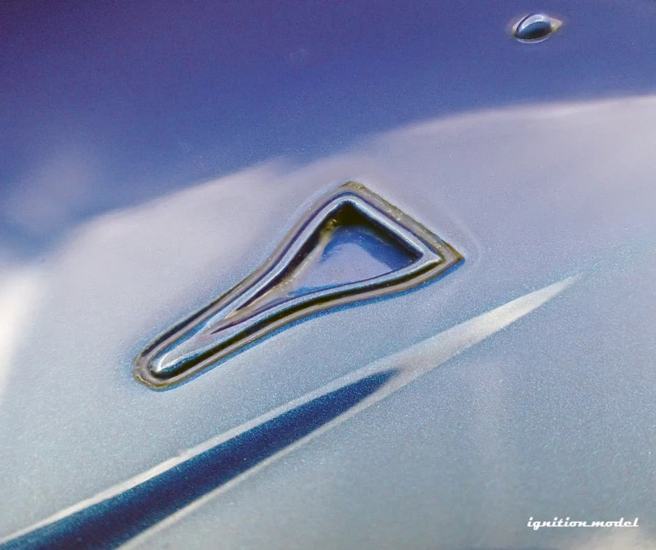 Ignition-Model Nissan Skyline GT-R R34 (BNR34) Top Secret 34GT-R RHD Blue Metallic 1:18