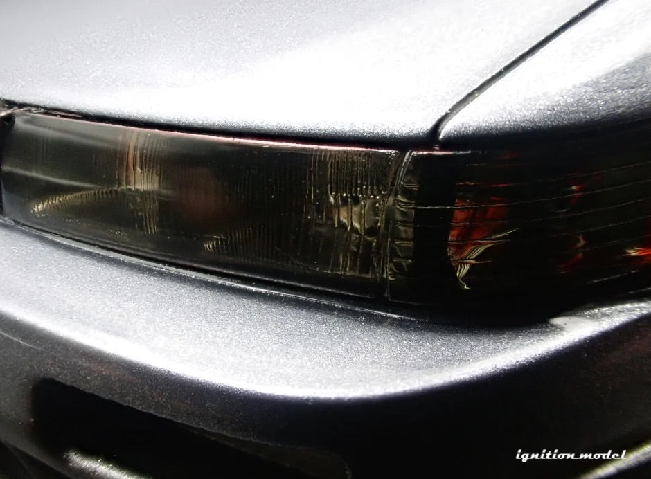 Ignition-Model Nissan Vertex S13 Silvia Blue-Silver and Grey 1:18