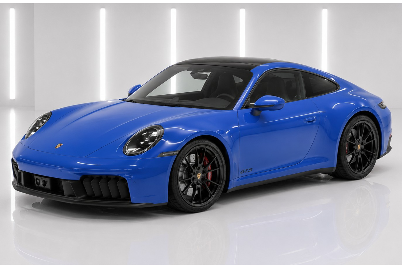Minichamps 2025 Porsche 911 992.2 Carrera Lugano Blue 1:18