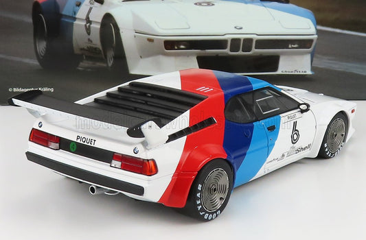 Werk83 BMW M1 WerkDesign No 6 Procar Series 1979 White Blue Red 1:18