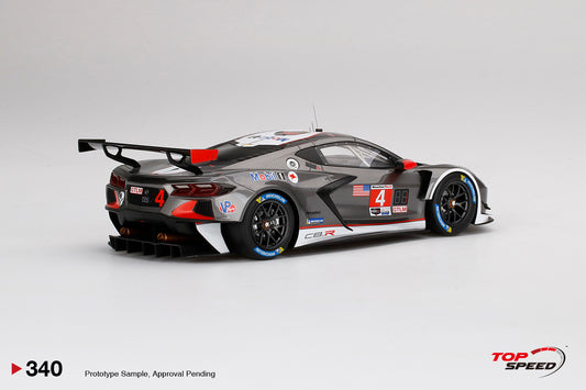 Topspeed 1:18 Chevrolet Corvette C8.R #4 Corvette Racing 2021 IMSA Sebring 12 Hrs