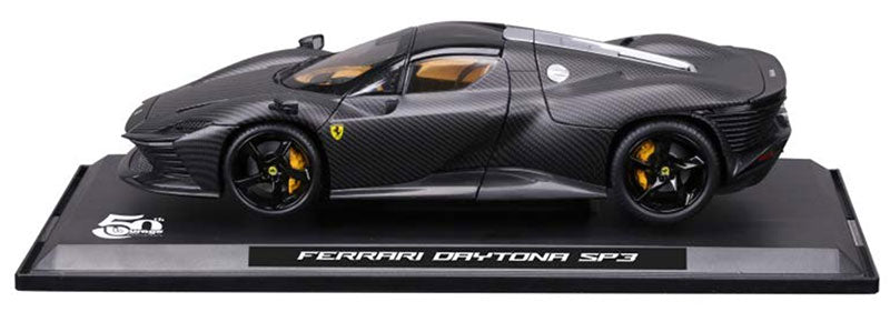Bburago Ferrari Daytona SP3 50th Anniversary Full Carbon Fiber 1:18