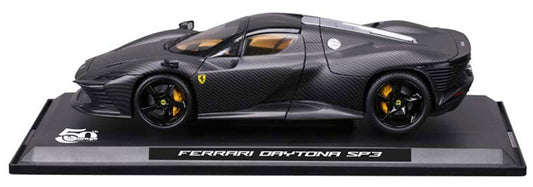 Bburago Ferrari Daytona SP3 50th Anniversary Full Carbon Fiber 1:18