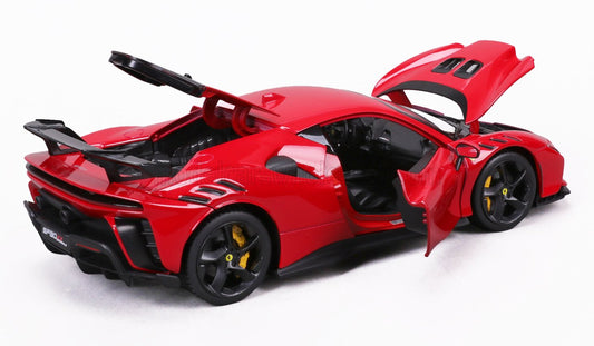 Bburago 2024 Ferrari SF90XX Stradale Rosso Corsa Ferrari Red 1:18