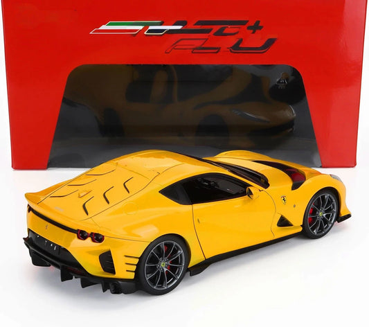 Bburago 2021 Ferrari 812 Competizione Giallo Modena (Yellow) 1:18