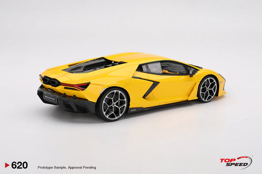Topspeed Lamborghini Revuelto Giallo (Yellow) 1:18