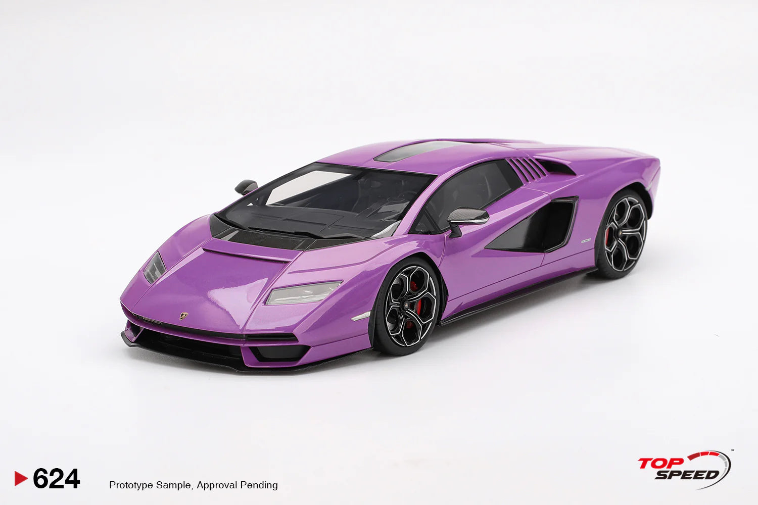 Topspeed Lamborghini Countach LPI 800-4 Viola Metallic Purple 30th