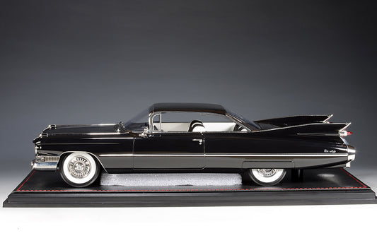 Stamp Model 1959 Cadillac Coupe DeVille Black 1:18