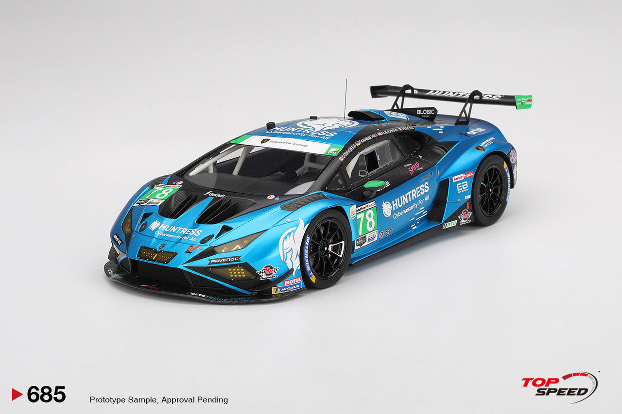 Topspeed Lamborghini Huracan GT3 EVO2 #78 Forte Racing IMSA 2025