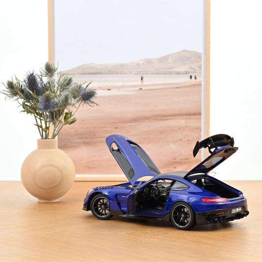Norev 2021 Mercedes-Benz AMG GT C190 Black Series Blue Metallic 1:18