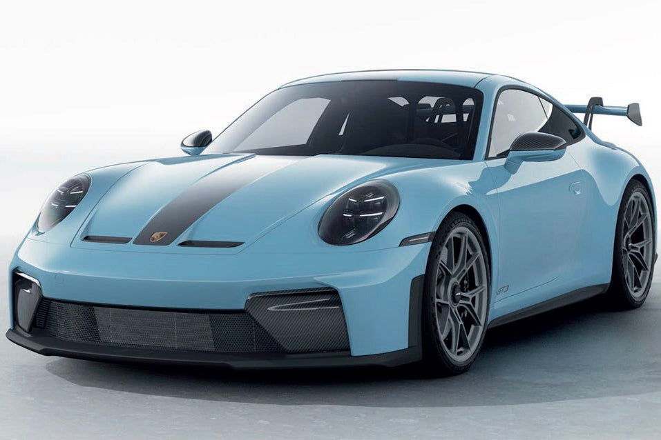 Norev 2025 Porsche 911 992.2 GT3 w/ Weissach Package Gulf Blue 1