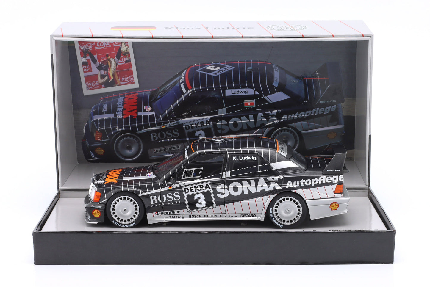 Werk83 Mercedes Benz 190E 2.5 16V Evo2 Team AMG 1992 DTM Season Champion 1:18