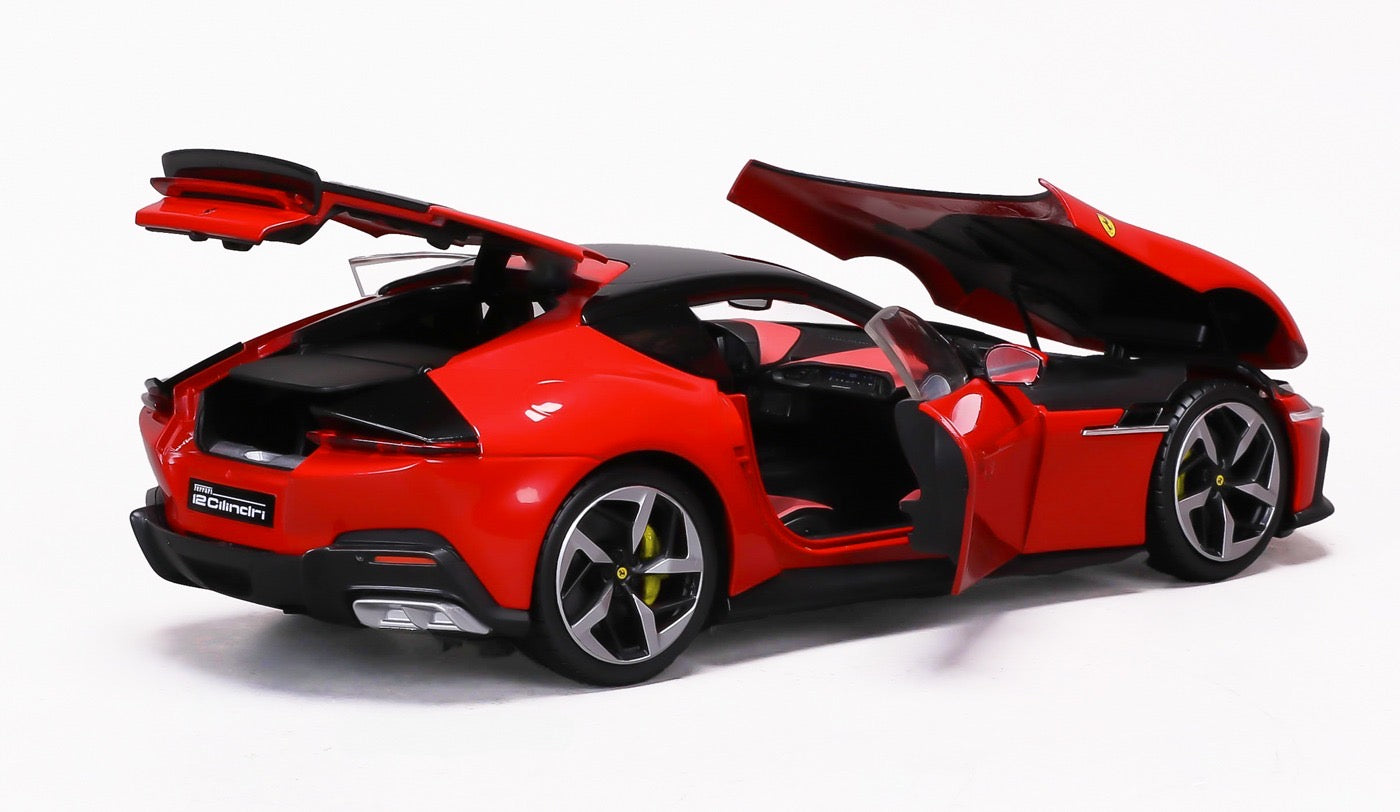 Polistil 2024 Ferrari 12Cilindri Rosso Corsa (Ferrari Red) High Fidelity 1:18