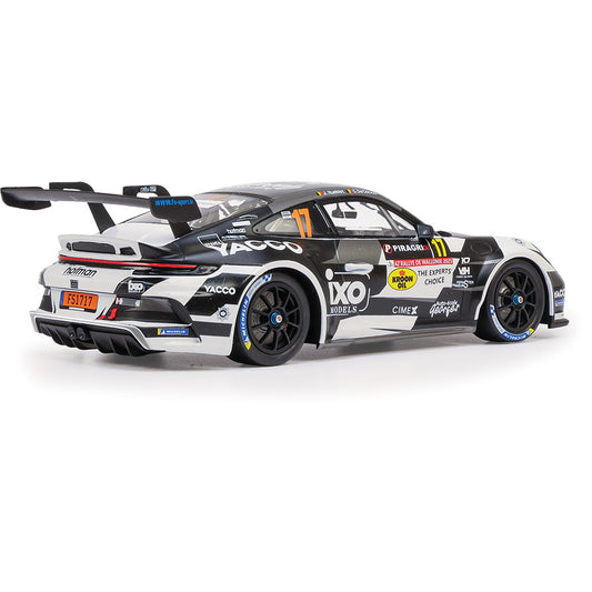 Ixo Porsche 911 992 GT3 R #17 Team Ecurie Esbaye Rally GT Wallonien 2025 1:18
