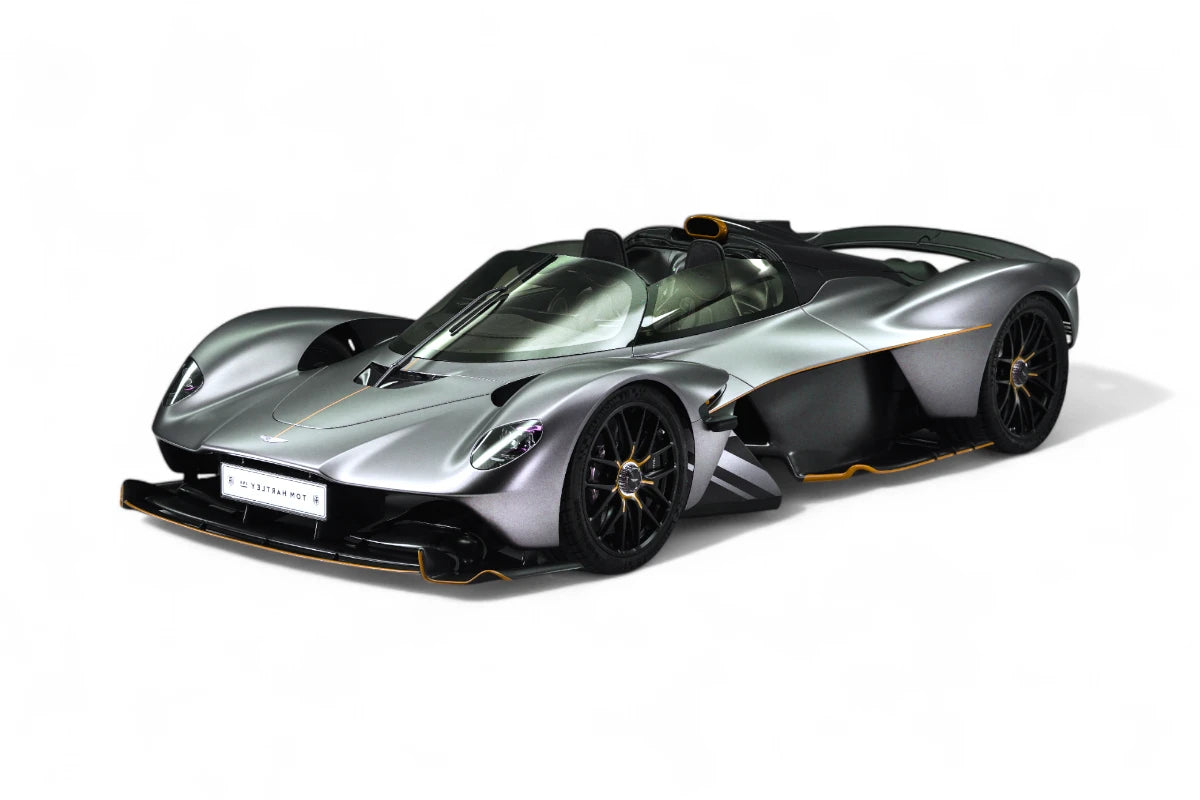 Spark-Model 2024 Aston Martin Valkyrie Spyder Grey metallic 1:18