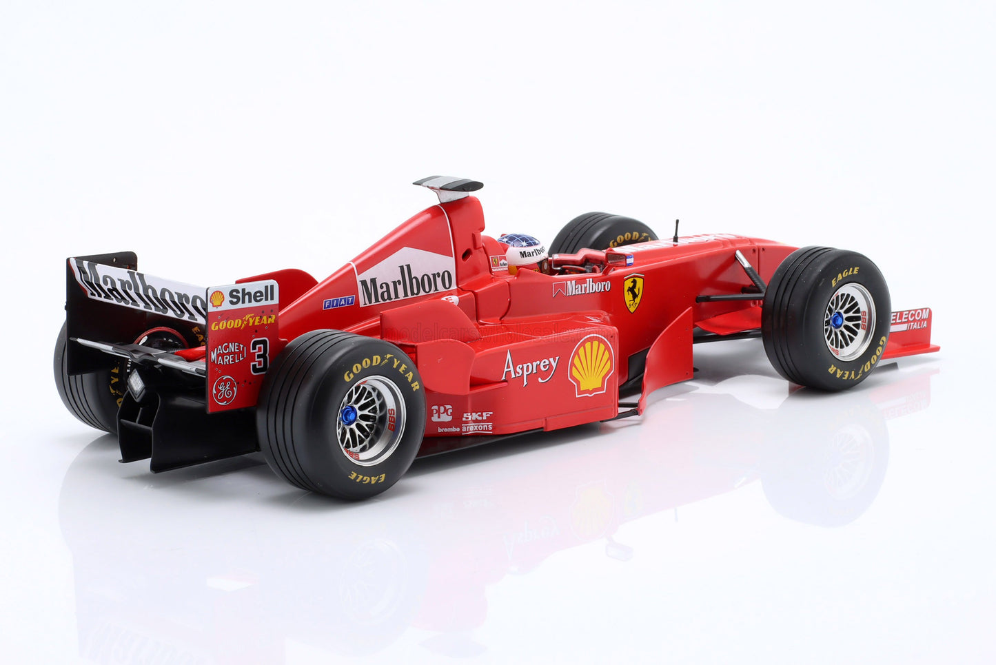 Werk83 Ferrari F1 F300 No 3 w/ Tower Wings Winner Montreal GP 1998 1:18