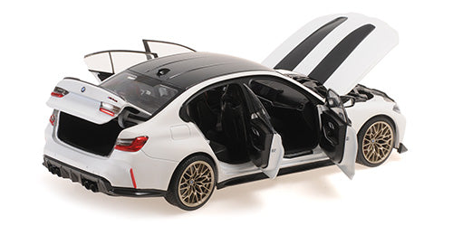 Minichamps 2023 BMW M3 CS (G80) White 1:18