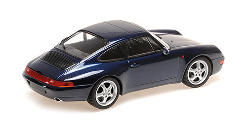 Minichamps 1993 Porsche 911 (993) Carrera Coupe Dark Blue Metallic 1:18